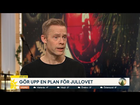 Så kopplar du av under julledigheten: ”Sätt lås på jobbdatorn” - Nyhetsmorgon (TV4)