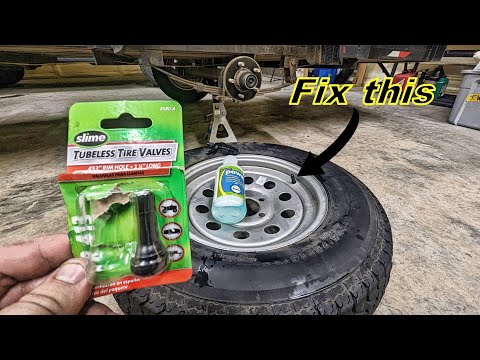 Part of a video titled How to diagnose and replace a bad stem valve - YouTube