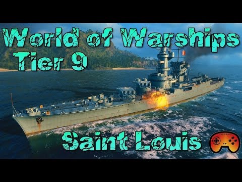 Saint-Louis angespielt - Tier 9 französischen Kreuzer - World of Warships - Gameplay - Deutsch