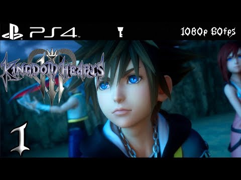 Kingdom Hearts 3 Walkthrough 1 Prologue & Mount Olympus - Proud Mode (1080p 60fps)