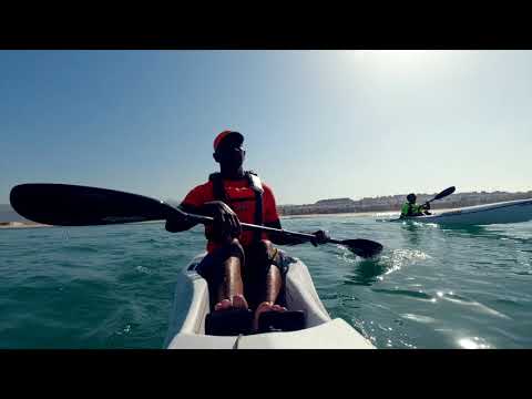 SURF ZONE IN A SURFSKI FIRST STEPS