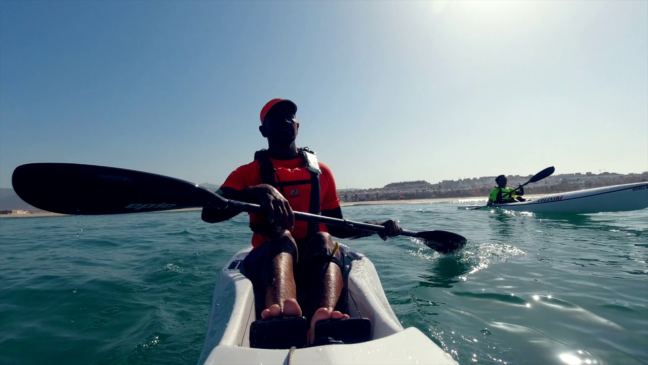 SURF ZONE IN A SURFSKI FIRST STEPS