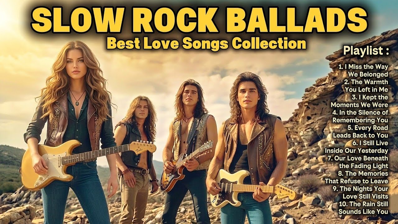 Romantic Slow Rock Collection | I Miss the Way We Belonged