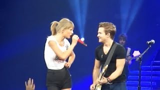 Taylor Swift &amp; Hunter Hayes - I Want Crazy (Live at Bridgestone Arena on 9/21/13)