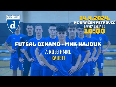 KADETI: FUTSAL DINAMO - MNK HAJDUK