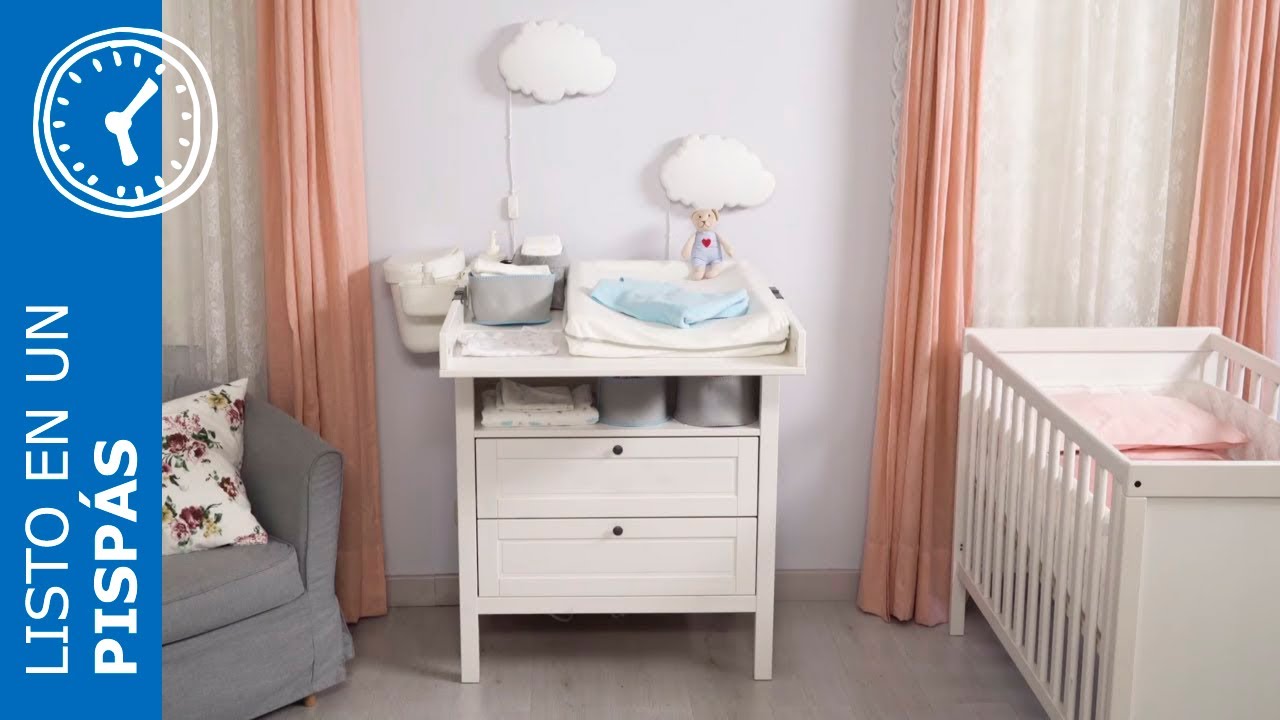 Cómo decorar una habitación de bebé con muebles IKEA