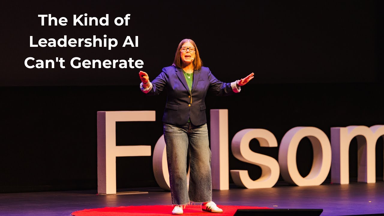 The kind of leadership AI can't generate | Jennifer Gregory Davis | TEDxFolsom