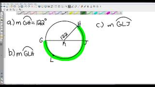 Geometry 10 2 Measuring Angles and Arcs