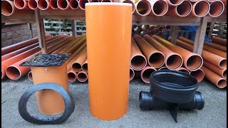 Revizní šachta 400mm průchozí KG 160 + Teleskop 12,5 t