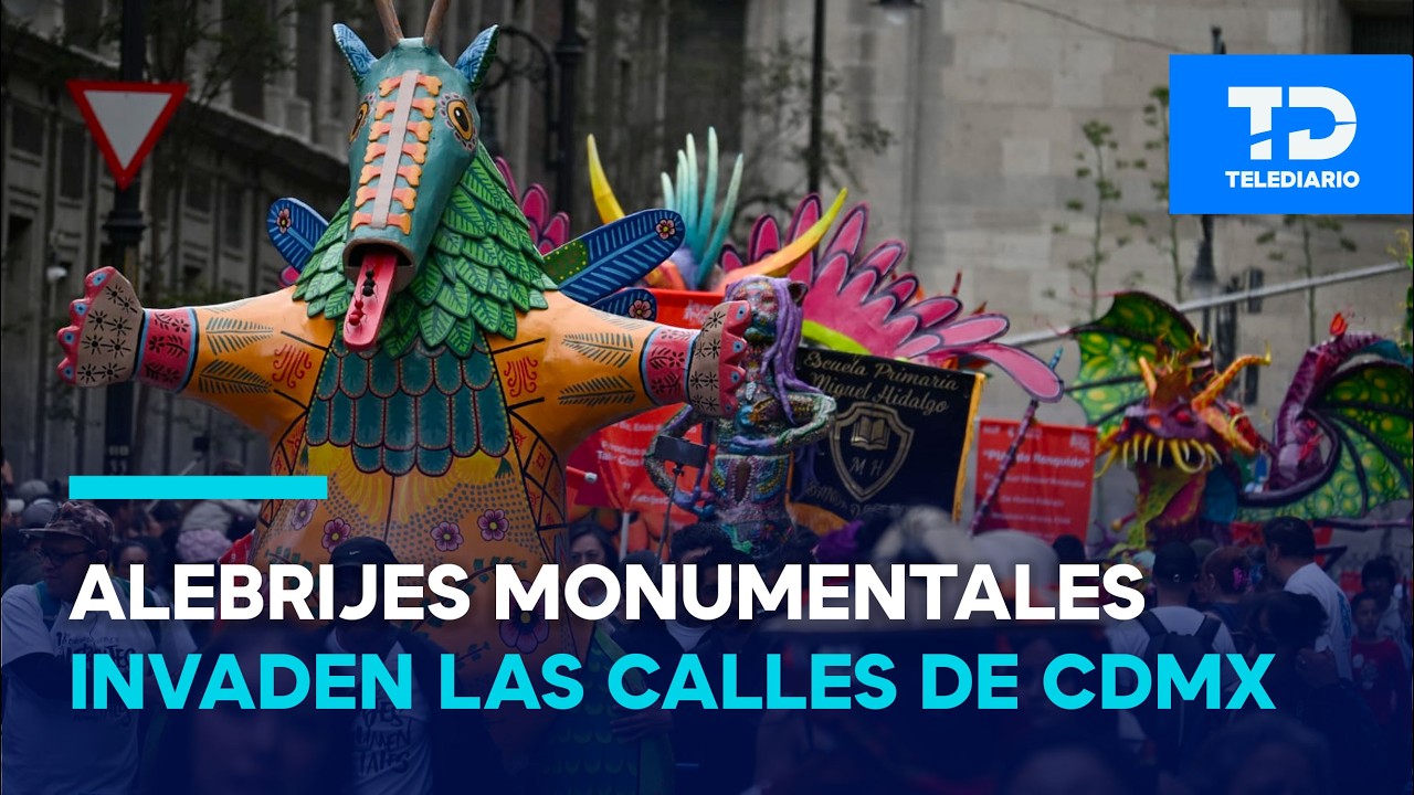 Desfile de Alebrijes Monumentales 2026 llena de color las calles de CdMx