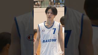 【バスケ】控え出場から18得点！チームに流れをもたらしたキレキレガード｜伊藤 知里（白鷗大学2年／SG／170cm／岡豊高）