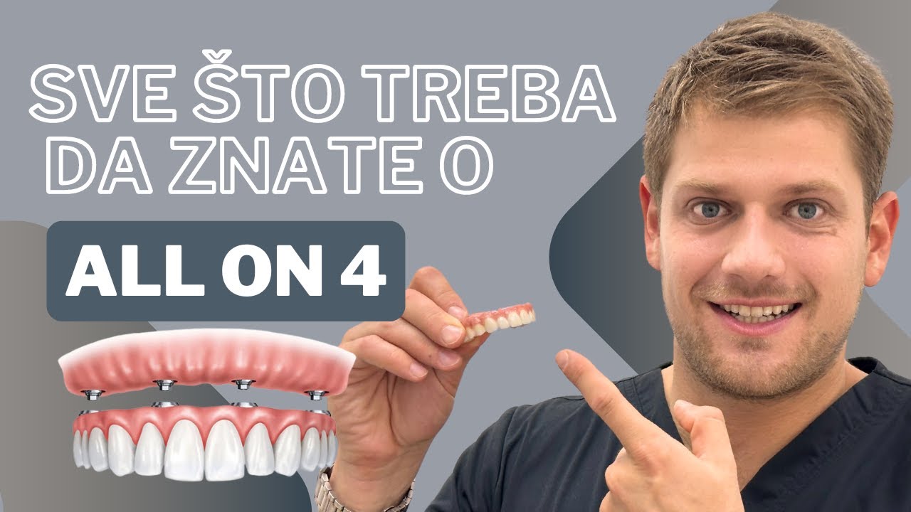 Sve što treba da znate o All-on-4 — dr Đorđe Radlovački objašnjava (video)