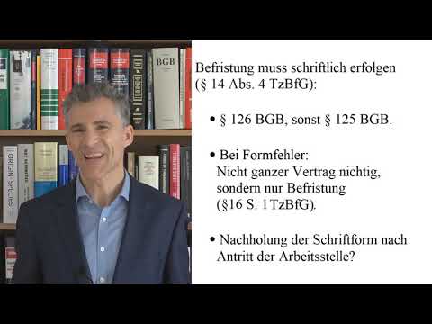 Arbeitsrecht Online-Vorlesung 2