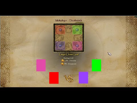Stronghold Crusader II Multiplayer 2vs2 With Standard Team Gameplay