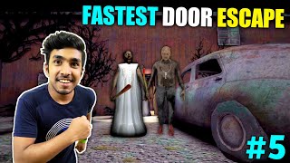 FASTEST DOOR ESCAPE FROM GRANNY'S HOUSE | GRANNY CHAPTER 2 GAMEPLAY #5