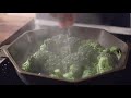 Perfectly Steamed Broccoli in the FINEX 12 inch Cast Iron Skillet With Lid