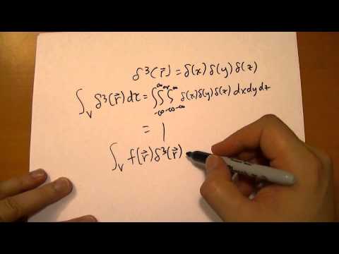 1 5 3 The Three Dimensional Diract Delta Function