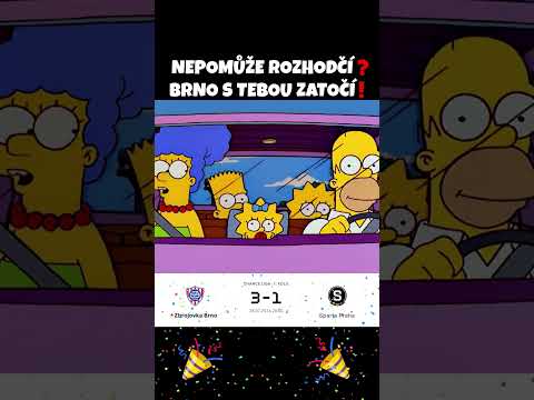 Nepomůže rozhodčí? BRNO S TEBOU ZATOČÍ | YTP Shorts 348 #Erton #Simpsonovi #Fotbal