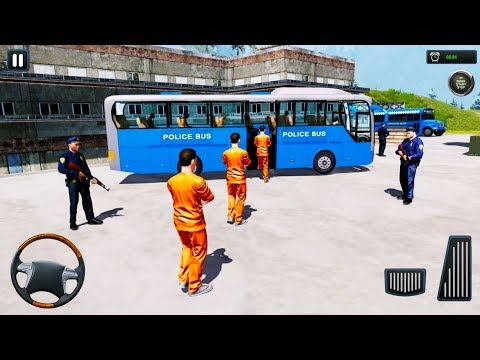 Jail Prisoner Bus Drive Game - Police Transport Plane Pilot Simulator - Android Gameplay