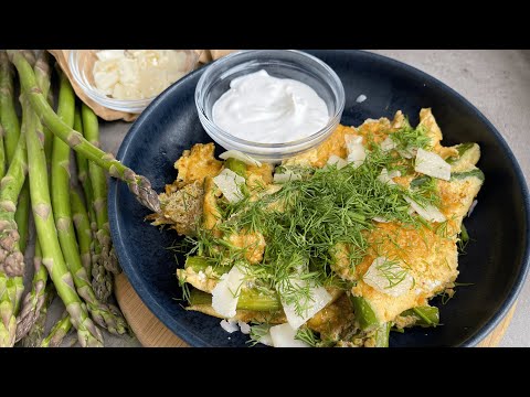 Asparagus and Egg recipe | Delicious Asparagus for Dinner