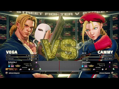 RSN | Boltstrike (vega) VS (cammy Hurricane... Masterz vTV