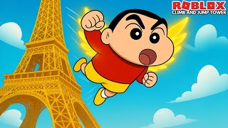 Climb and Jump Tower Gameplay in Tamil | GAMING WITH SHINCHAN