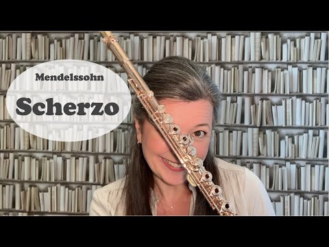 Mendelssohn SCHERZO: orchestral flute TUTORIAL