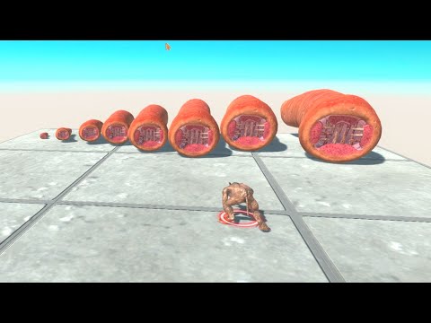 GIANT BLADE WORM vs EVERY UNIT   Animal Revolt Battle Simulator