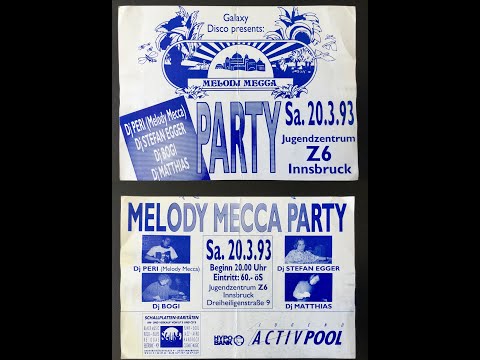 DJ Stefan Egger C81 Melody Mecca Party Innsbruck 20 03 1993