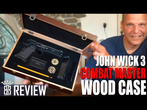 JOHN WICK 3 - Wood Case for TTI STI Combat Master 2011 - Deutsch
