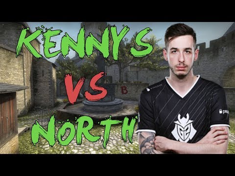 CSGO: POV G2 kennyS vs North (25/15) cobblestone @ DH Masters Malmö 2017