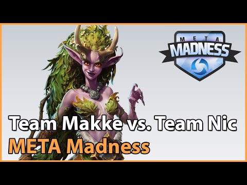 ► Team Makke vs. Team Nic - META Madness Playoffs - Heroes of the Storm Esports