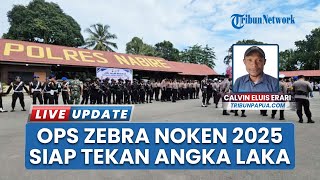 Persiapan Operasi Zebra Noken 2025 di Papua Tengah: Kedepankan Edukasi Demi Keselamatan Lalu Lintas