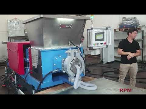 RUBBER SILICONE CONICAL CONE SCREW FORCE FEEDER EXTRUDER / KAUÇUK SİLİKON KONİK VİDALI BESLEME SÜZME