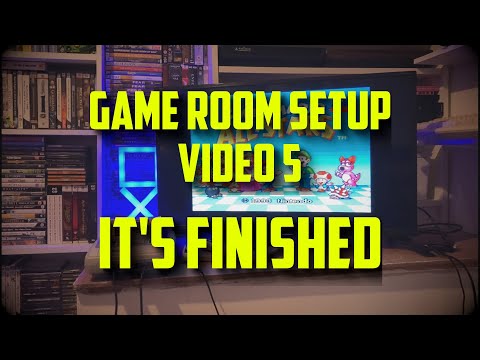 Game Room Setup - Video 5. IT'S FINISHED! - YouTube