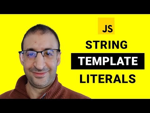 11 String And Template Literals In Javascript Javascript Tutorial Javascript For Beginners