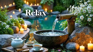 Relaxing Piano Music for Healing + Water Sounds 🌿 Deep Healing for Stress Relief & Pure Relaxation