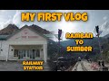 MY FIRST VLOG !  Sumber Railway station | Full Update | #jammukashmir #ramban #nature #Sumberrailway