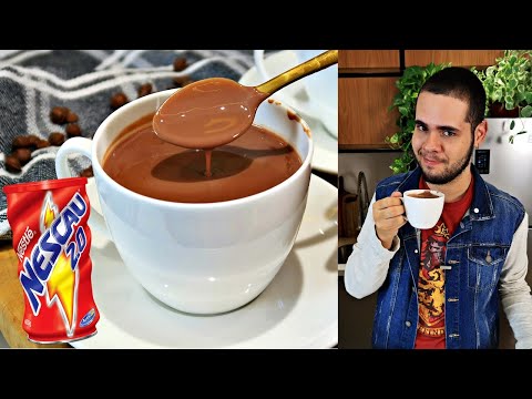 SUPER CREAMY NESCAU HOT CHOCOLATE | EASY AND FAST