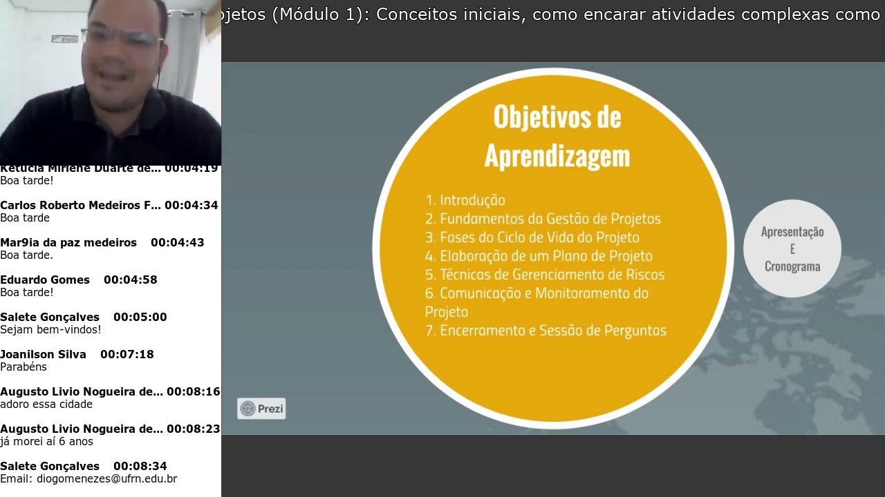 Curso: Introdução à Gestão de Projetos (Módulo I)