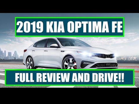 2019 KIA OPTIMA LX (FE) FULL REVIEW AND TEST DRIVE!!