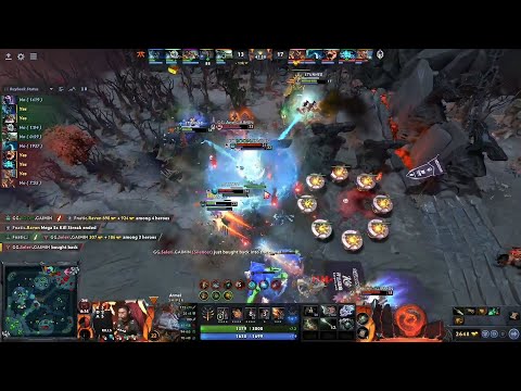 Gorgc & Yapzor's reaction to BOOM's Vortex Blackhole that turned the tides for GG against Fnatic