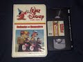 Opening Closing To Bedknobs And Broomsticks 1980 VHS Walt Disney Home Video ORIGINAL SALE COPY