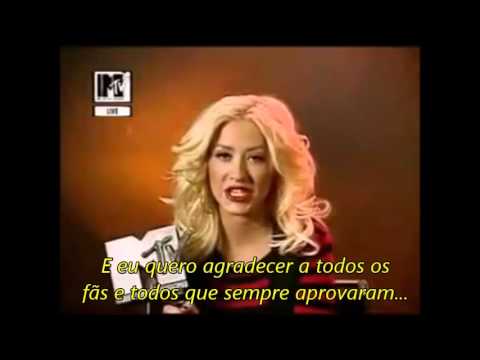 Christina Aguilera ganha Artista Feminina do Ano no EMA 2006 - legendado