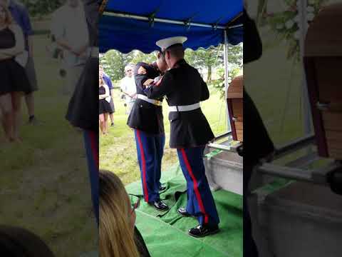 A Marine's funeral