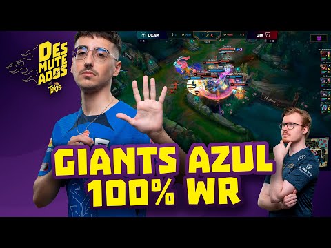 GIANTS AZUL 100% WR - UCAM VS GIA - DESMUTEADOS BY TAKIS -JORNADA 2 - SUPERLIGA VERANO 2023