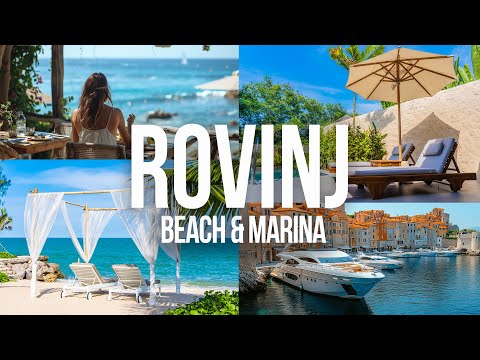 Rovinj, Croatia: Marina and Beach Views