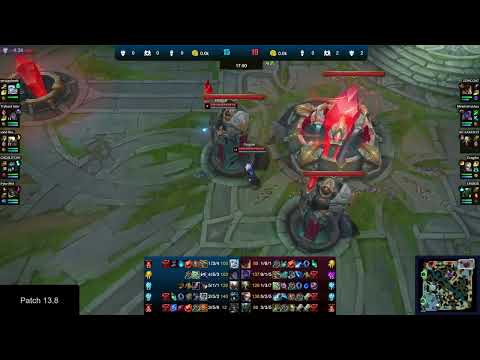 🔹Fear🔹[ESCA] Modlisz -VS- 🔸[SK] Doss🔸[KC] Saken - LoL Ranked Replay