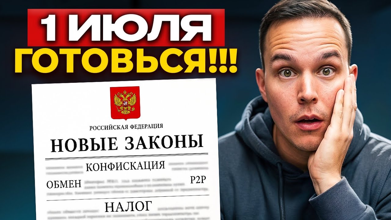 Криптовалюта в 2026. Вывод на карту, налоги и блокировки счетов [полный разбор]