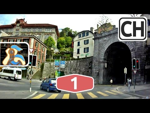 Suisse. A1 (E62). [ Genève - Nyon - Lausanne ]